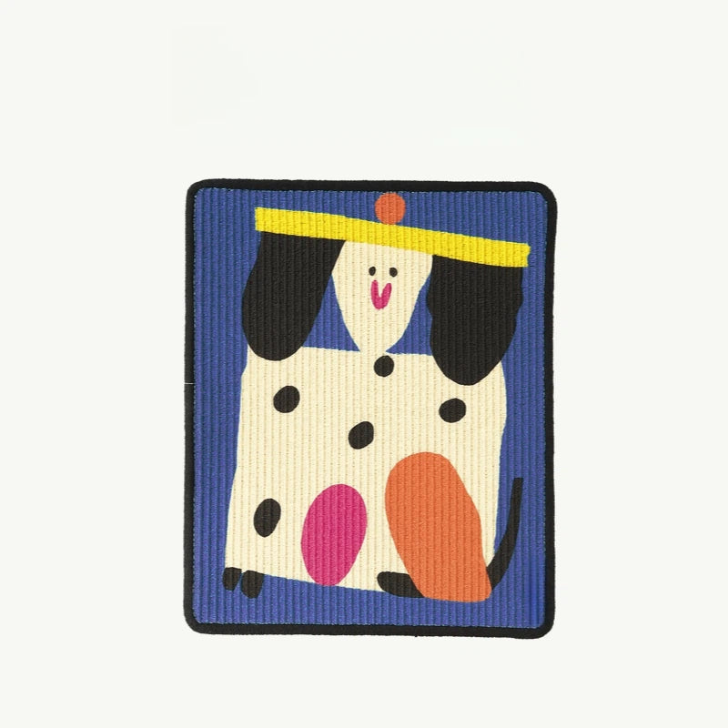 Barkmow Pannello Tiragraffi per Gatti in Sisal Autoadesivo – Tappetino Antigraffio per Divano e Parete, Superficie Resistente per la Cura delle Unghie