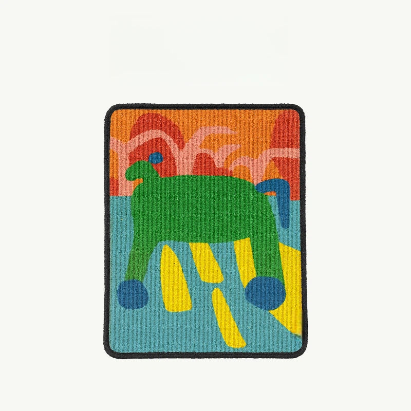 Barkmow Pannello Tiragraffi per Gatti in Sisal Autoadesivo – Tappetino Antigraffio per Divano e Parete, Superficie Resistente per la Cura delle Unghie