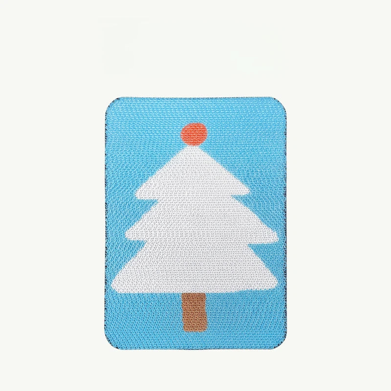 Barkmow Tiragraffi da Parete per Gatti in Cartone Ondulato Premium – Rivestimento Antigraffio Resistente con Carta Bianca Svedese, Formato Grande per Protezione Divani